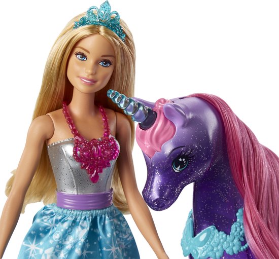 Barbie Dreamtopia Prinses and Unicorn Eenhoorn - Barbie