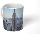 Mok - Skyline van New York met het Empire State Building - 350 ML - Beker