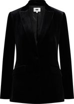 WE Fashion Dames velvet blazer