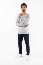 P&S Heren sweater-MORGAN-grey-XXL