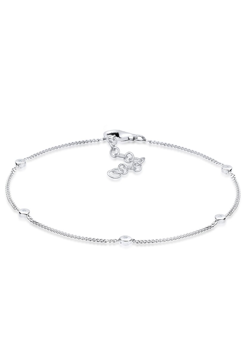 Elli PREMIUM - Armband - Dames Klassiek met Diamant (0.025 ct.) in 925 Sterling Zilver - Dames