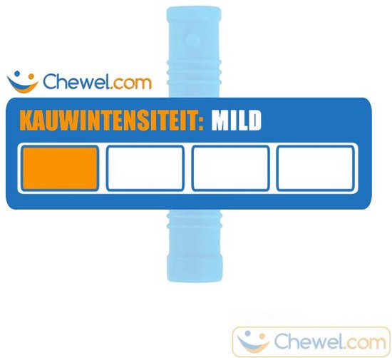 Pennendop potlooddop kauwdop bijtdop - Staafje - Blauw - Chewel ® van Penn — afbeelding 2