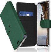 Accezz Xtreme Wallet Booktype voor de iPhone 13 hoesje booktype - Donkergroen