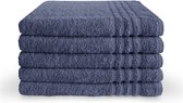 Byrklund handdoeken 70x140 - set van 5 - Hotelkwaliteit - Blauw