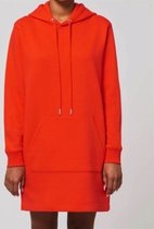 Hoodie Dress - Orange (XS)