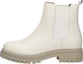 SUB55 Chelsea boots Enkellaarsjes Plat - gebroken wit - Maat 37