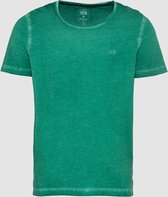 Organic Cotton Short Sleeve Henley T-Shirt Jungle Green