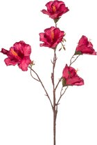 Kunstbloem Hibiscus 85 cm fuchsia