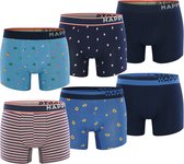 Happy Shorts Boxershorts Heren Multipack 6P SET#2 - Maat  XL