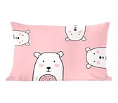 Sierkussen - Animaux Ours - Multicolore - 40 Cm X 60 Cm