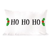 Citation de Noël Ho ho ho avec un fond blanc