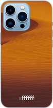 6F hoesje - geschikt voor iPhone 13 Pro Max - Transparant TPU Case - Sand Dunes #ffffff