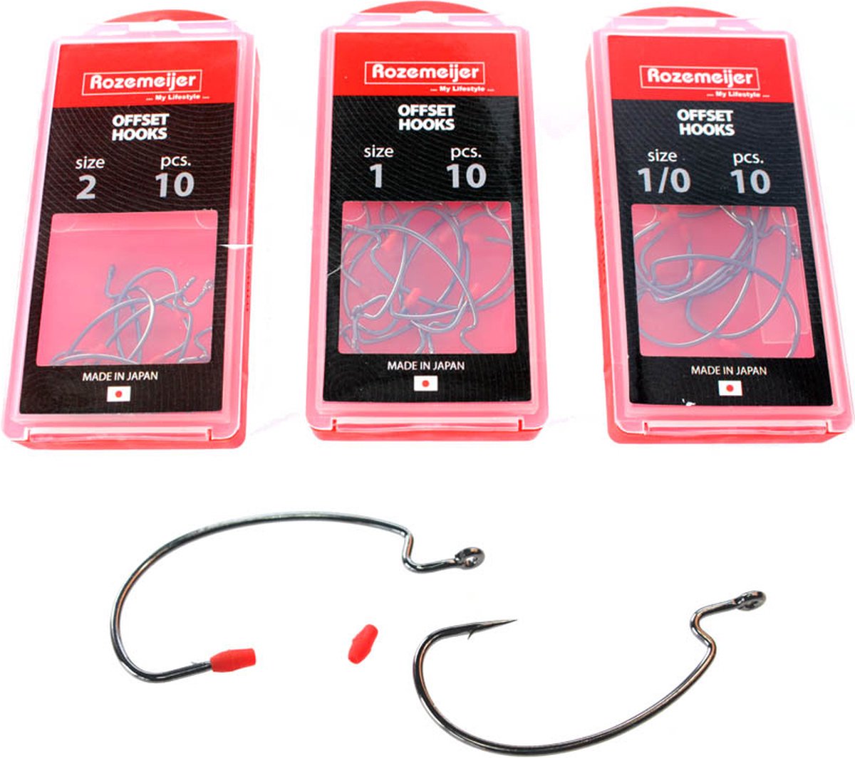 Rozemeijer Offset Hooks (10 pcs) - Maat : Size 2
