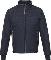 Suitable - Zeno Puff Jack Donkerblauw - Maat XL - Modern-fit