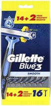 Gillette Blue3 Wegwerpscheermessen 14 + 2