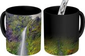 Magische Mok - Foto op Warmte Mok - Waterval in het Nationaal park Whanganui in Oceanië - 350 ML
