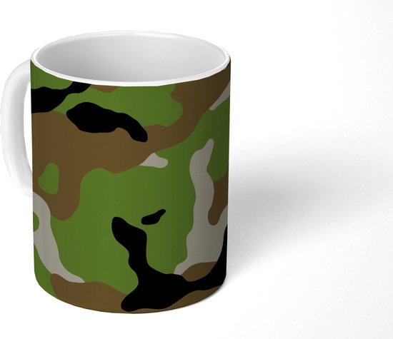 Mug - motif camouflage Militaire - 350 ML - tasse - cadeau Sinterklaas -  cadeaux de... | bol