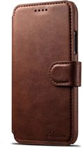 Mobiq Premium Lederen iPhone XS | iPhone X Portemonnee Hoes | Wallet case iPhone iPhone X/Xs (5.8 inch) | Wallet case | Ruimte voor pasjes | Met Sluiting