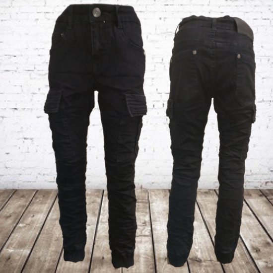 Zwarte jongens jeans 96882 -s&C-98/104-spijkerbroek jongens