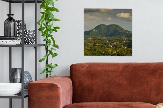 Peinture sur toile Corfou - Grèce - Berg - 50x50 cm - Décoration murale