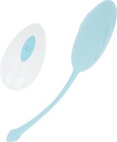 OHMAMA | Oh Mama Textured Vibrating Egg 10 Modes - Blue