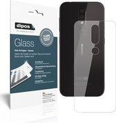 dipos I 2x Pantserfolie helder compatibel met Nokia 4.2 Rückseite Beschermfolie 9H screen-protector