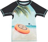 Molo - UV-zwemshirt met korte mouwen kinderen - Neptune - AOP - Frisbee - maat 86-92cm