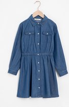 Sissy-Boy - Donkerblauwe denim jurk