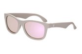 Babiators - Gepolariseerde UV-zonnebril voor kinderen - Navigator - The Hipster - Warm Grey - maat Onesize (3-5yrs)