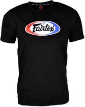 Fairtex Vintage T-Shirt - Zwart - maat XL