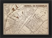 Decoratief Beeld - Houten Van Berkel Rodenrijs - Hout - Bekroned - Bruin - 21 X 30 Cm