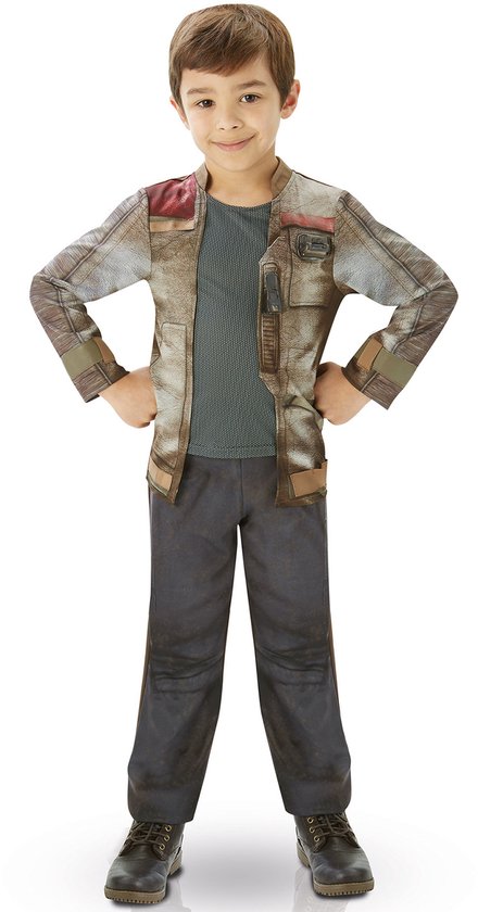 RUBIES FRANCE Finn kostuum deluxe voor kinderen - Star Wars verkleedkleding