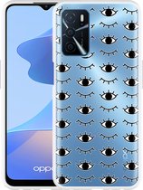Oppo A54s Hoesje I See You - Designed by Cazy