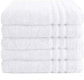 Handdoek Wit – 70 x 140 - 400 gram - (4 Stuks)