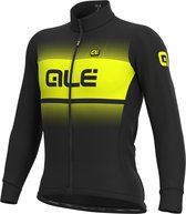 Ale Fietsshirt Lange Mouwen Solid Blend - Geel - L - Valt klein