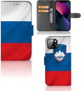 Flip Case Geschikt voor iPhone 13 Telefoonhoesje Slovenië
