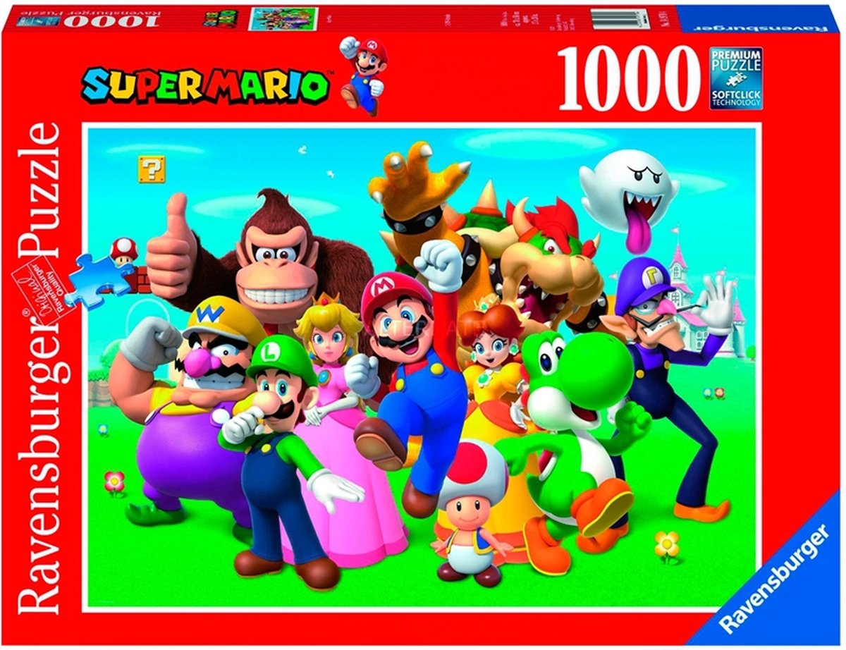 Ravensburger puzzel Super Mario - legpuzzel - 1000 stukjes — afbeelding 11