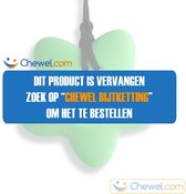 Bijtketting Kauwketting | Ster met maantje | 4 kleuren | Groen