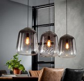 dePauwWonen Shaded Hanglamp -  incl led lampen - E27 - Grijs