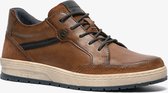 Bugatti heren sneakers - Cognac - Maat 41 - Echt leer - Uitneembare zool