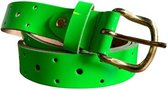 Belt Leather Neon Green
