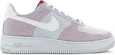 Nike Air Force 1 Crater Flyknit - Sneakers Sport Vrije tijd Fitness Schoenen Grijs DH3375-002 AF1 - Maat EU 35.5