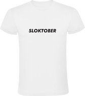 Sloktober | Heren T-shirt | Wit | Oktoberfest | München | Duitsland | Bier | Festival | Volksfeest