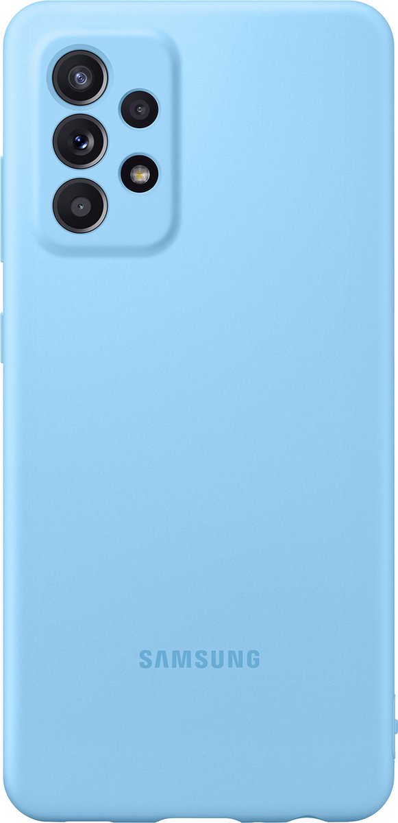 Samsung Silicone Hoesje - Samsung Galaxy A52/A52s - Blauw