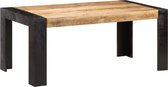 Eettafel 180x90x76 cm massief mangohout