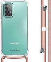 imoshion Coque adaptée pour Samsung Galaxy A52 (4G) / A52s / A52 (5G) avec cordon - imoshion Back Cover avec cordon - Transparent