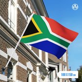 Vlag Zuid-Afrika 100x150cm - Glanspoly