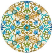 Walljar - William Morris - Vine - Muurdecoratie - Dibond wandcirkel