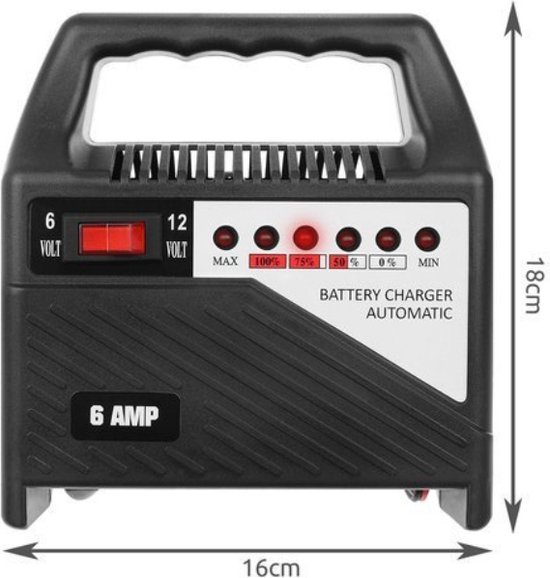 Chargeur de batterie 12V 6A - HP 20502 HP-Autozubehör