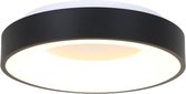 Steinhauer Ringlede plafondlamp - rond - ingebouwd LED - Ø 30 cm - 2700K - zwart